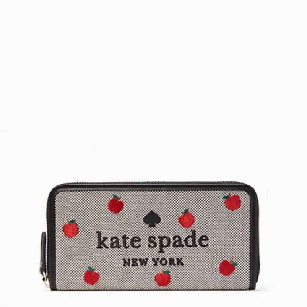 Kate Spade Ella Apple Wallet